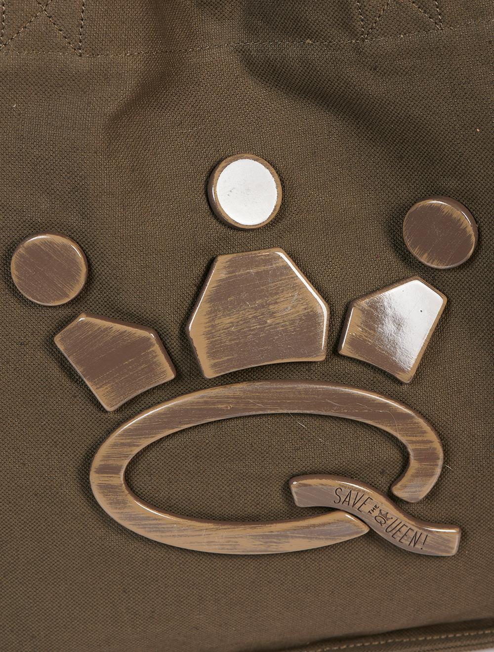 Save The Queen Borsa In Canvas