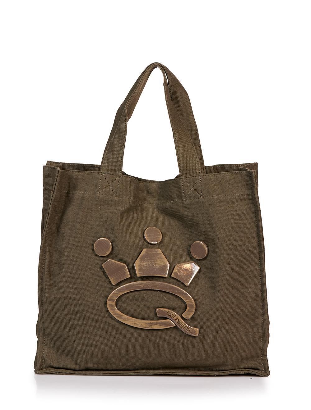 Save The Queen Borsa in canvas