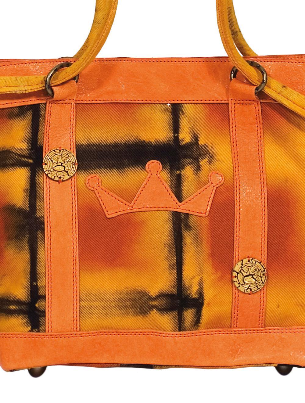 Save The Queen Borsa In Canvas