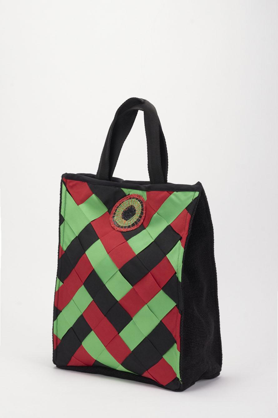 Save The Queen Borsa In Canvas Di Cotone