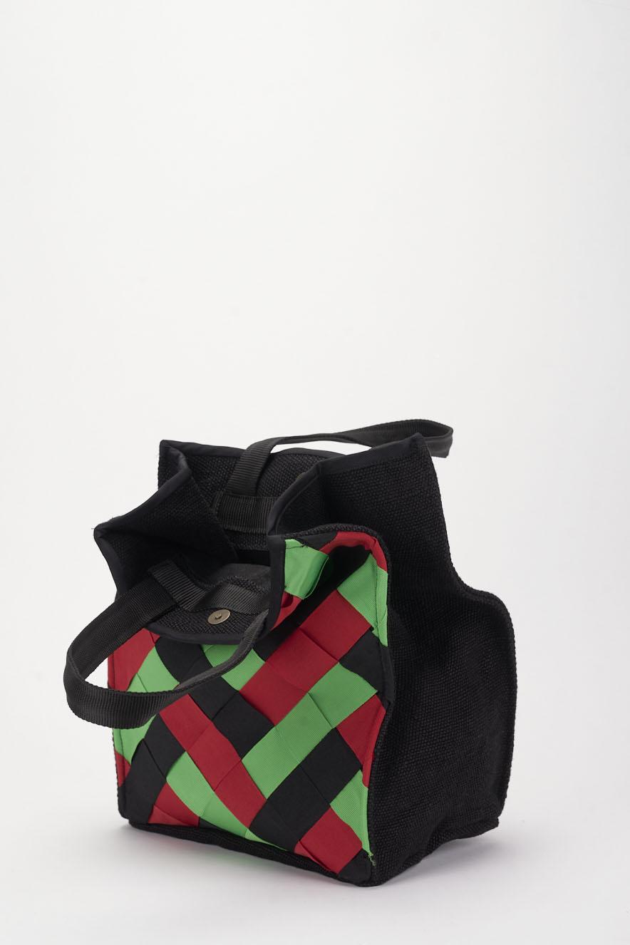 Save The Queen Borsa In Canvas Di Cotone