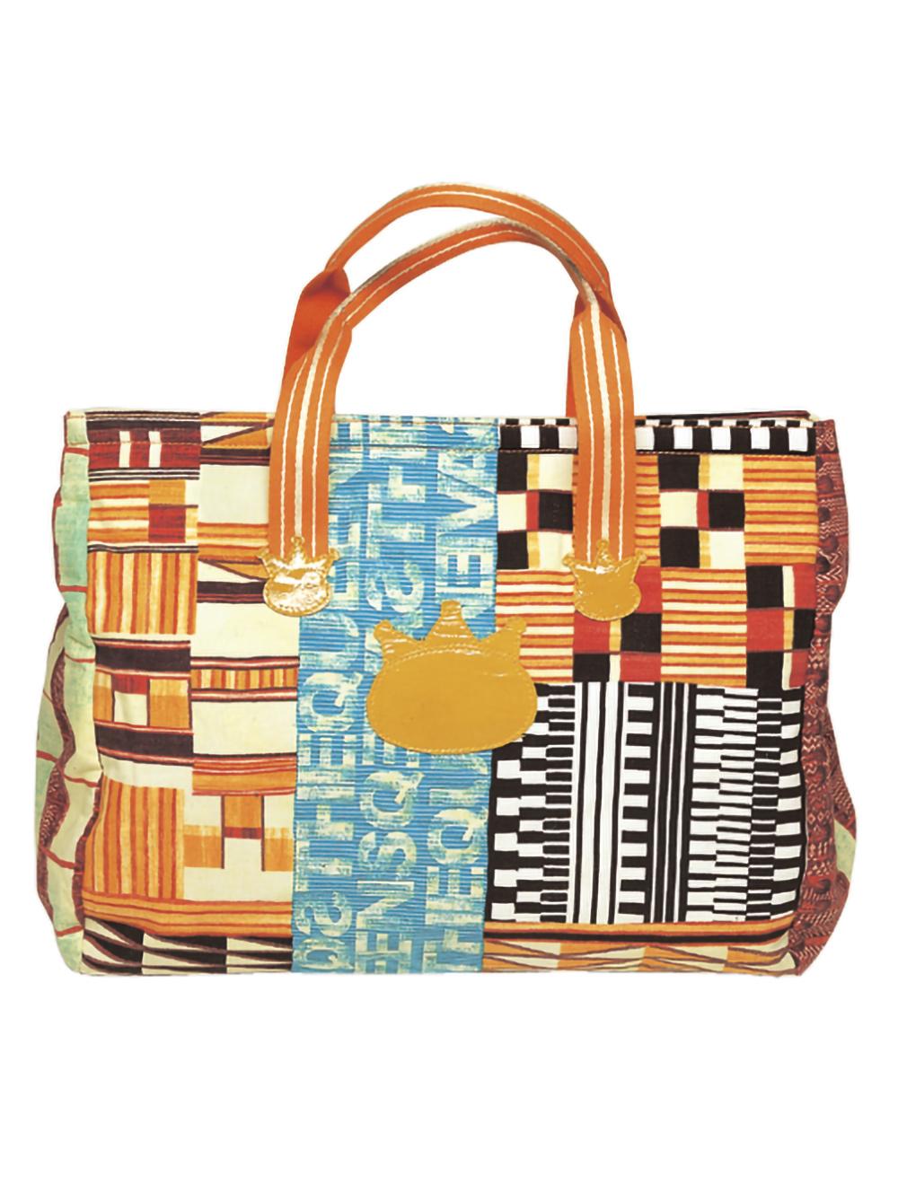 Save The Queen Borsa in canvas di cotone