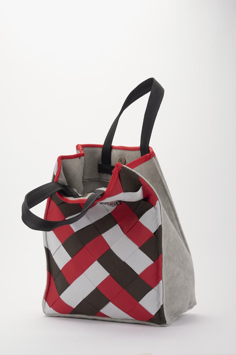 Save The Queen Borsa In Canvas Di Cotone