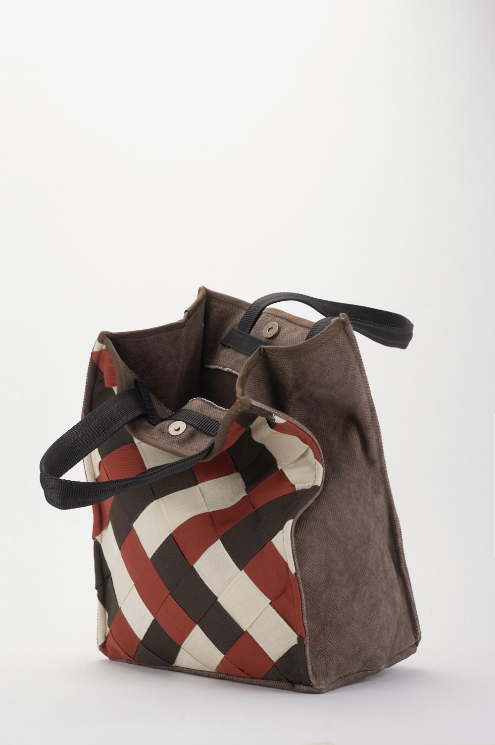 Save The Queen Borsa In Canvas Di Cotone