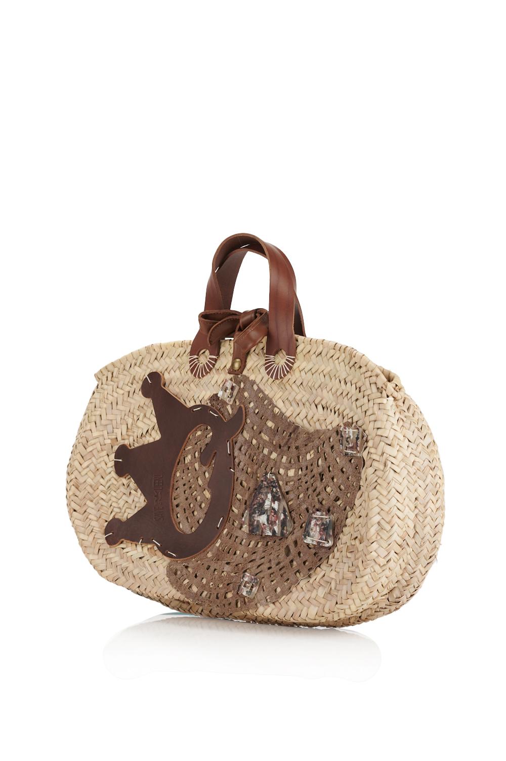 Save The Queen Borsa In Paglia