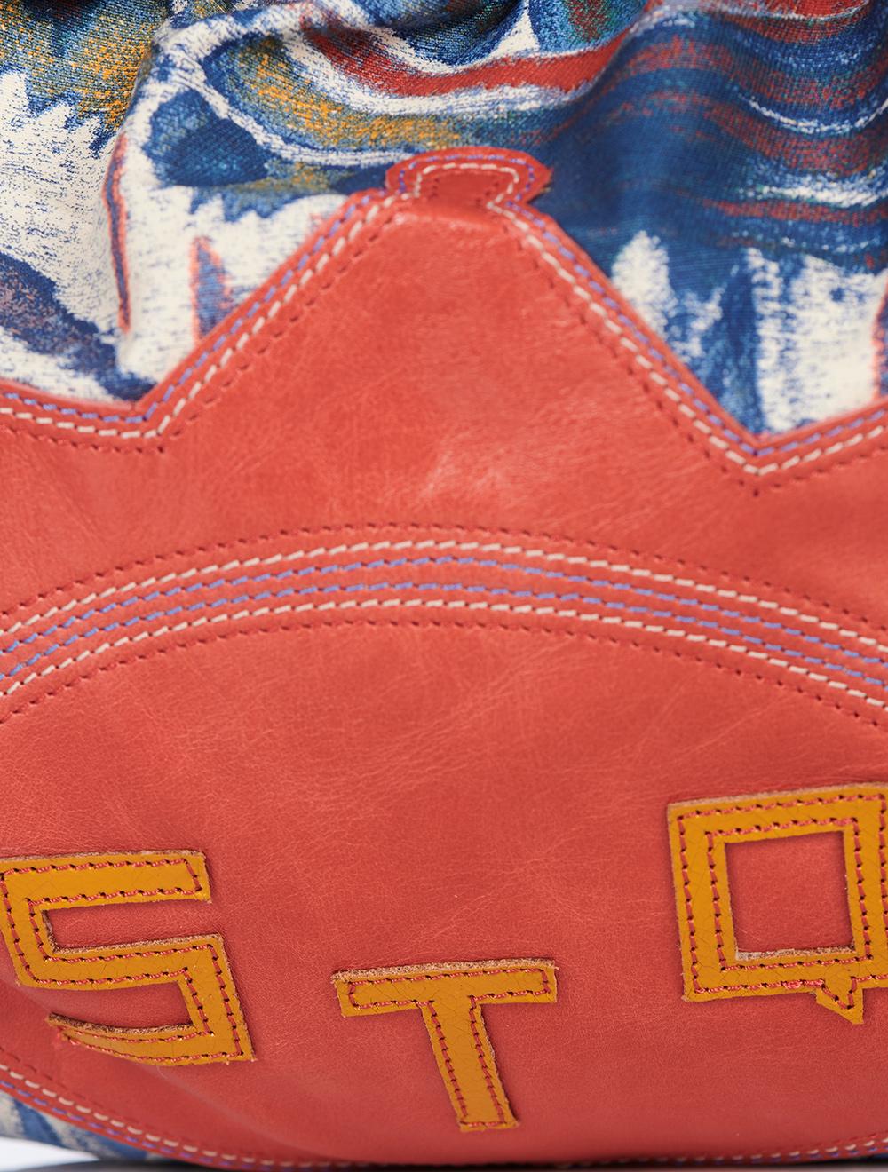 Save The Queen Borsa In Tessuto Stampato