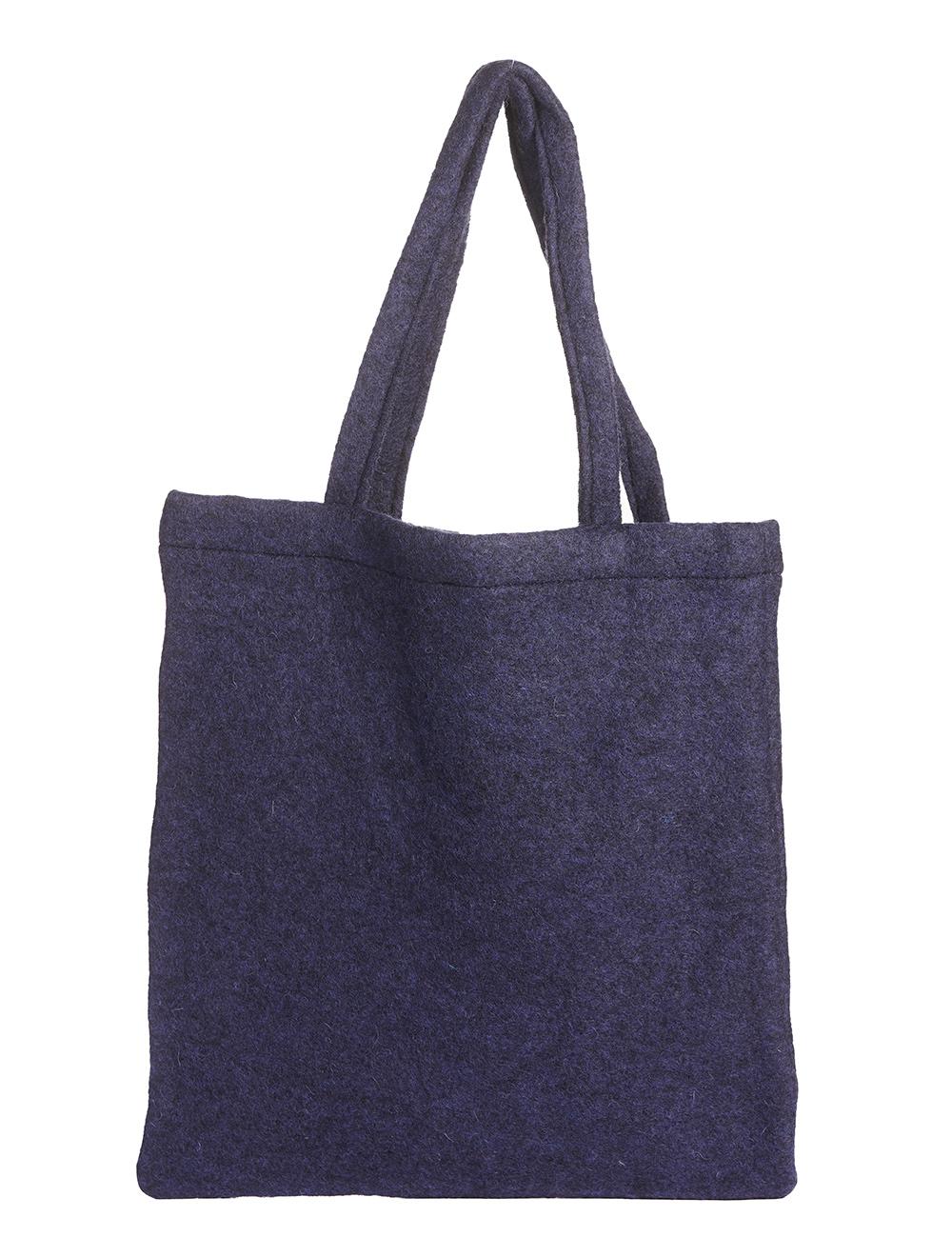 Save The Queen Borsa Shopper In Lana Con Ricamo