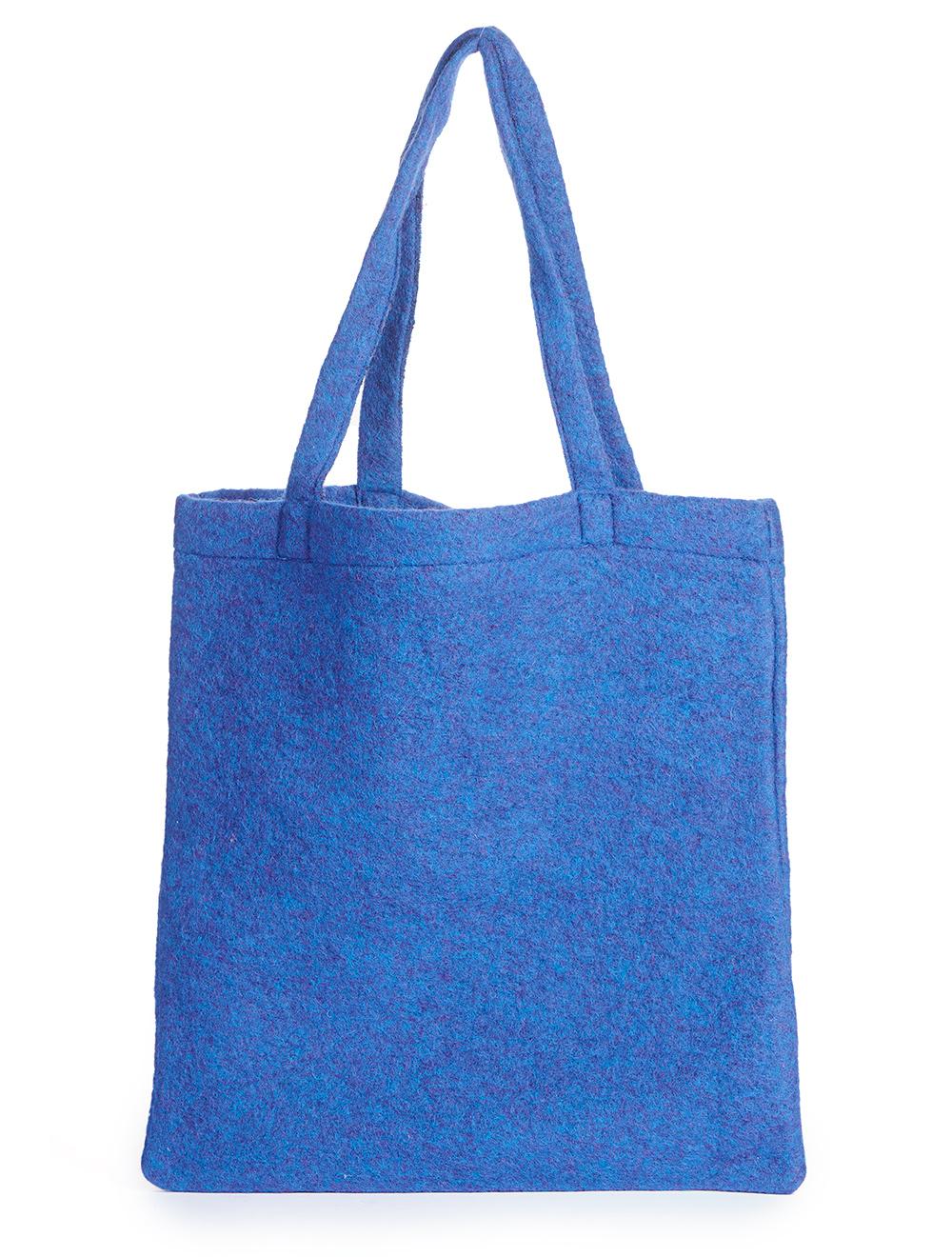 Save The Queen Borsa Shopper In Lana Con Ricamo