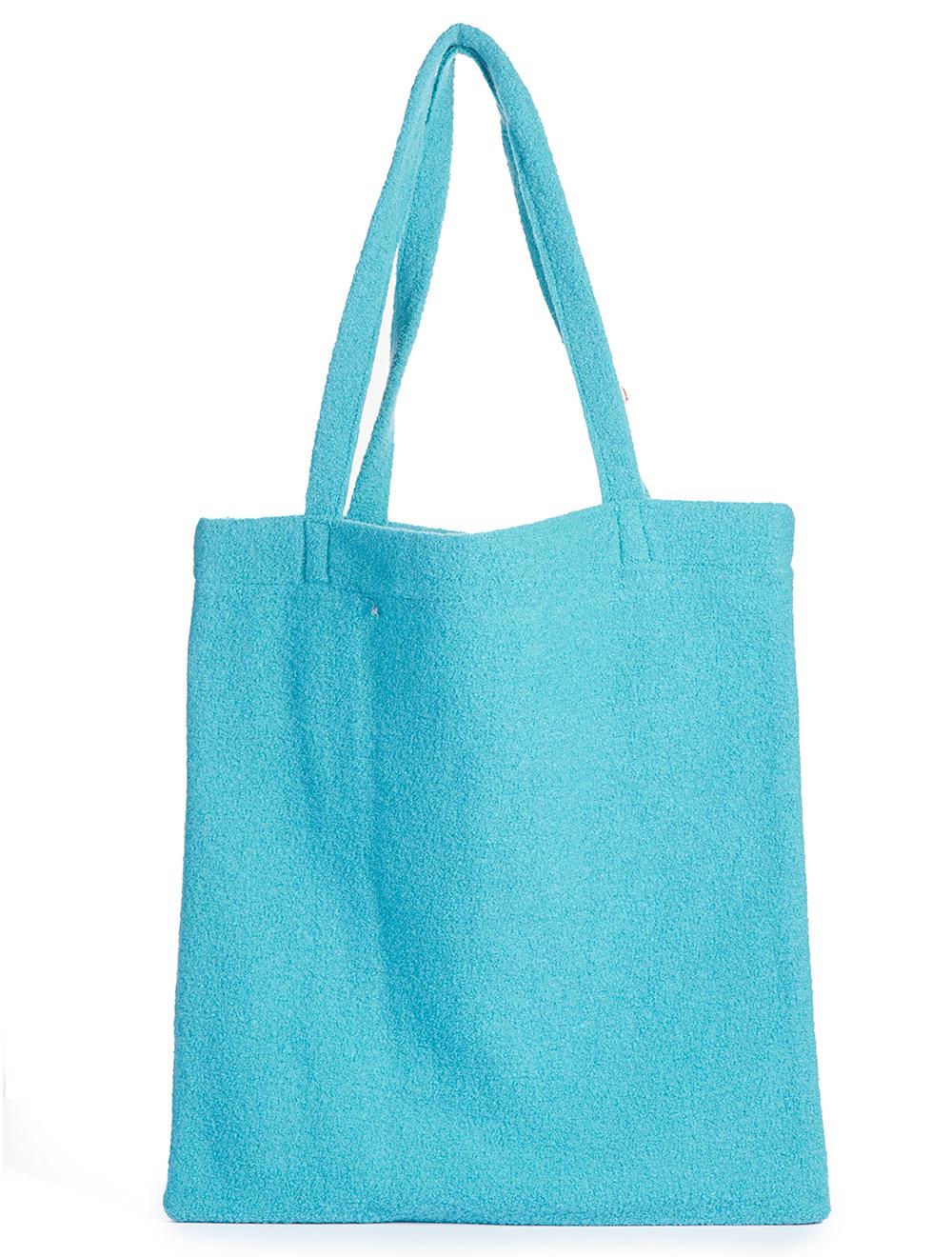 Save The Queen Borsa Shopper In Lana Con Ricamo