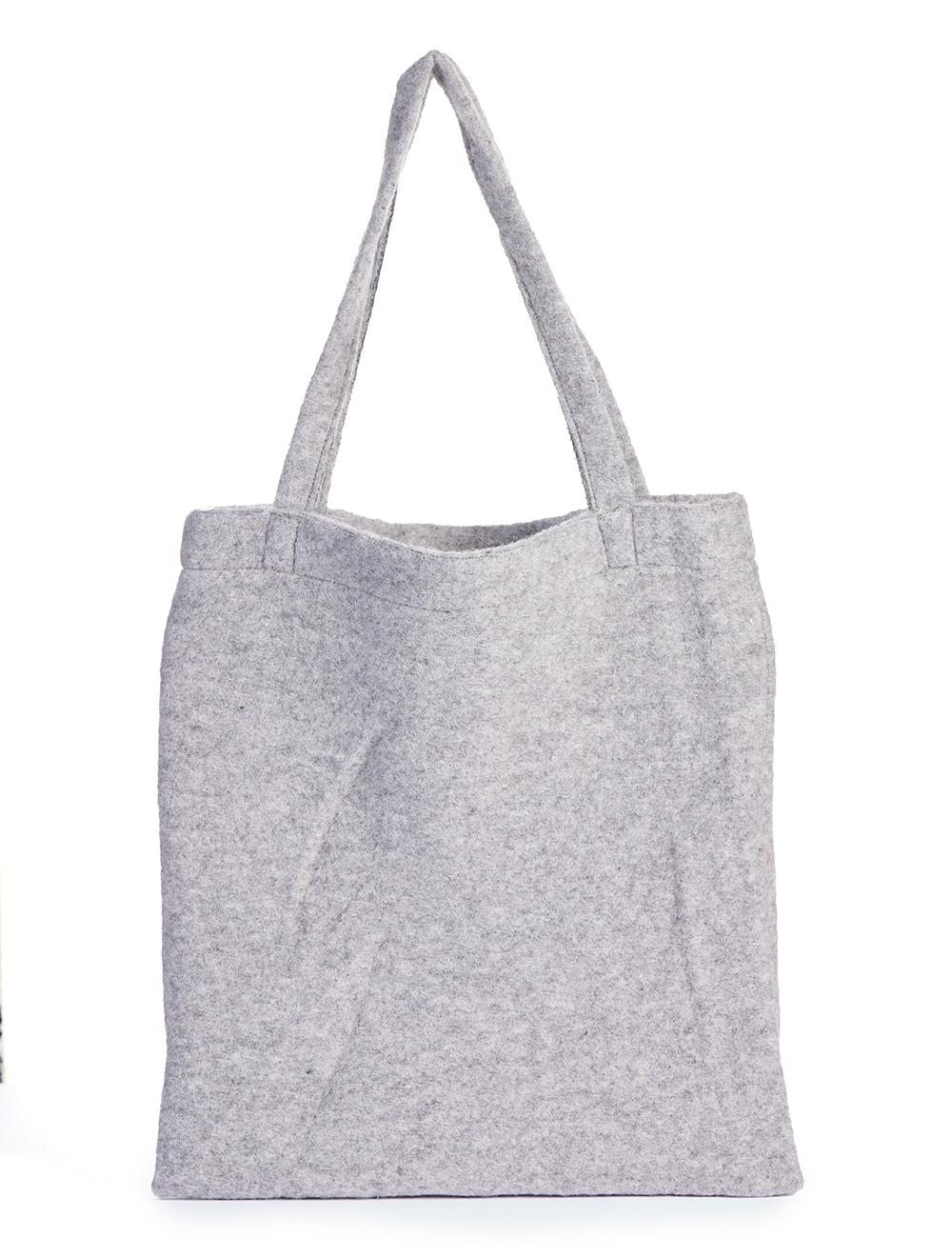 Save The Queen Borsa Shopper In Lana Con Ricamo