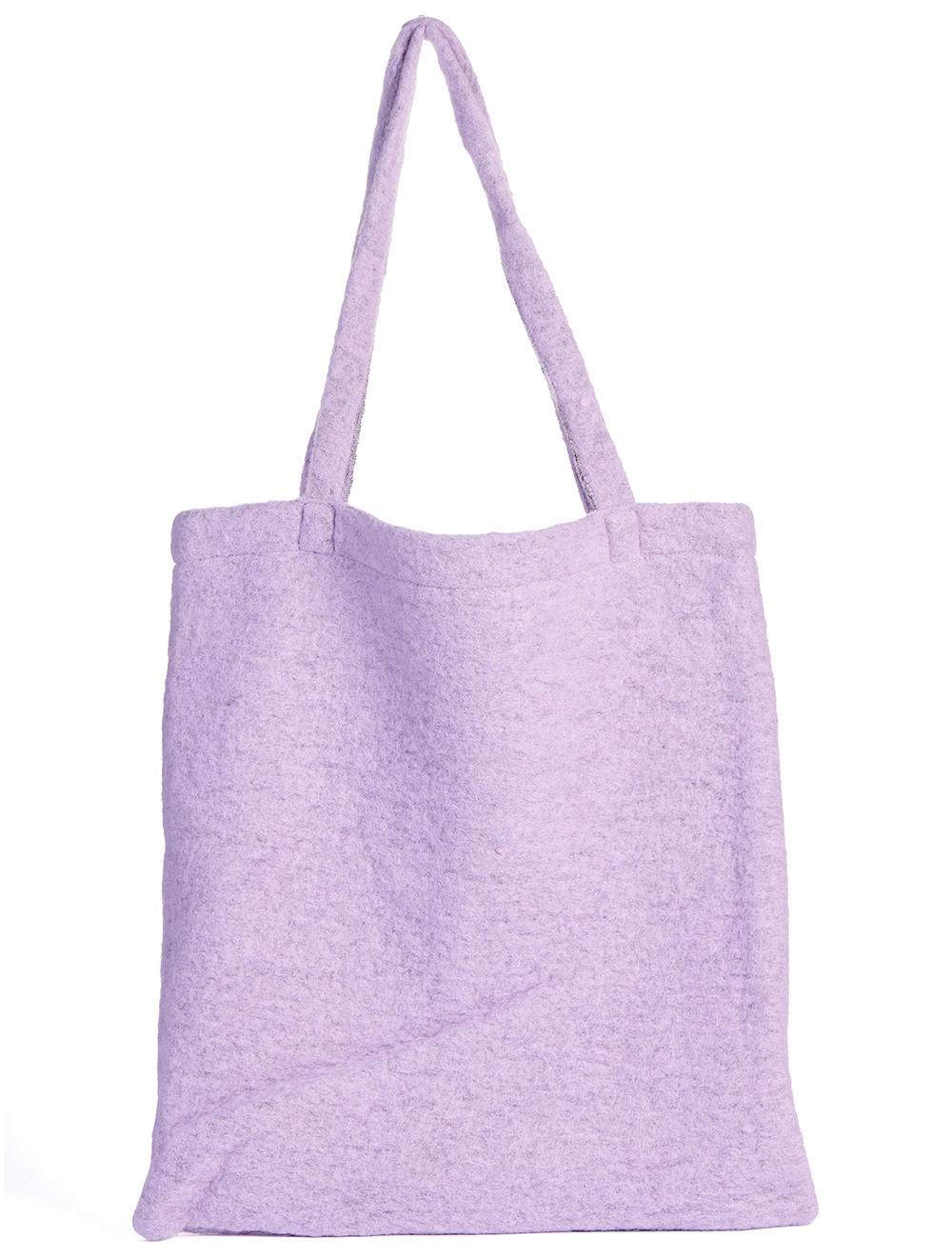 Save The Queen Borsa Shopper In Lana Con Ricamo