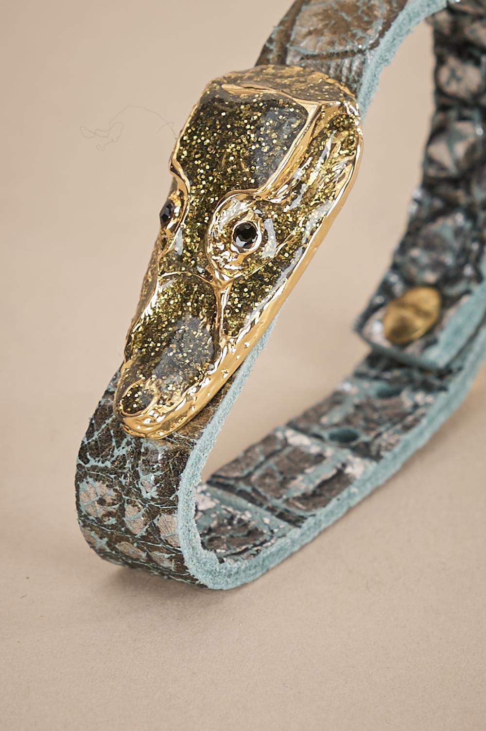 Save The Queen Bracciale In Pelle