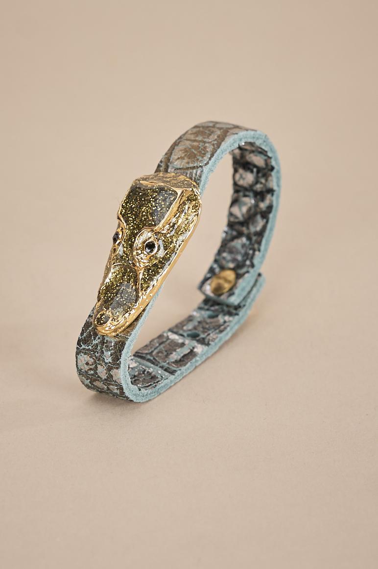 Save The Queen Bracciale in pelle