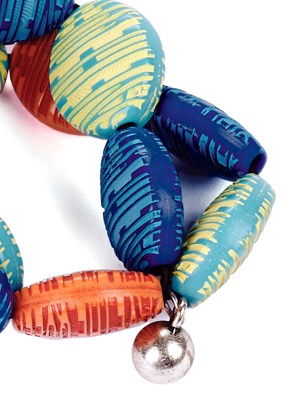 Save The Queen Bracciale Multicolor Con Elastico