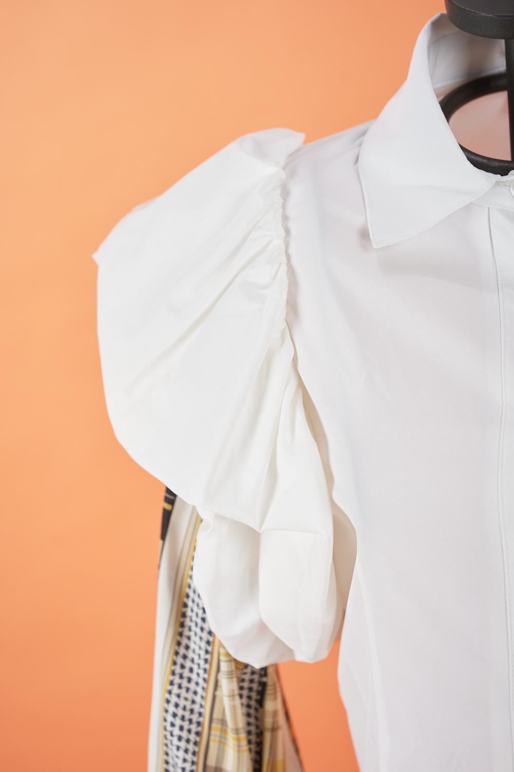 Save The Queen Camicia Corta Bianca