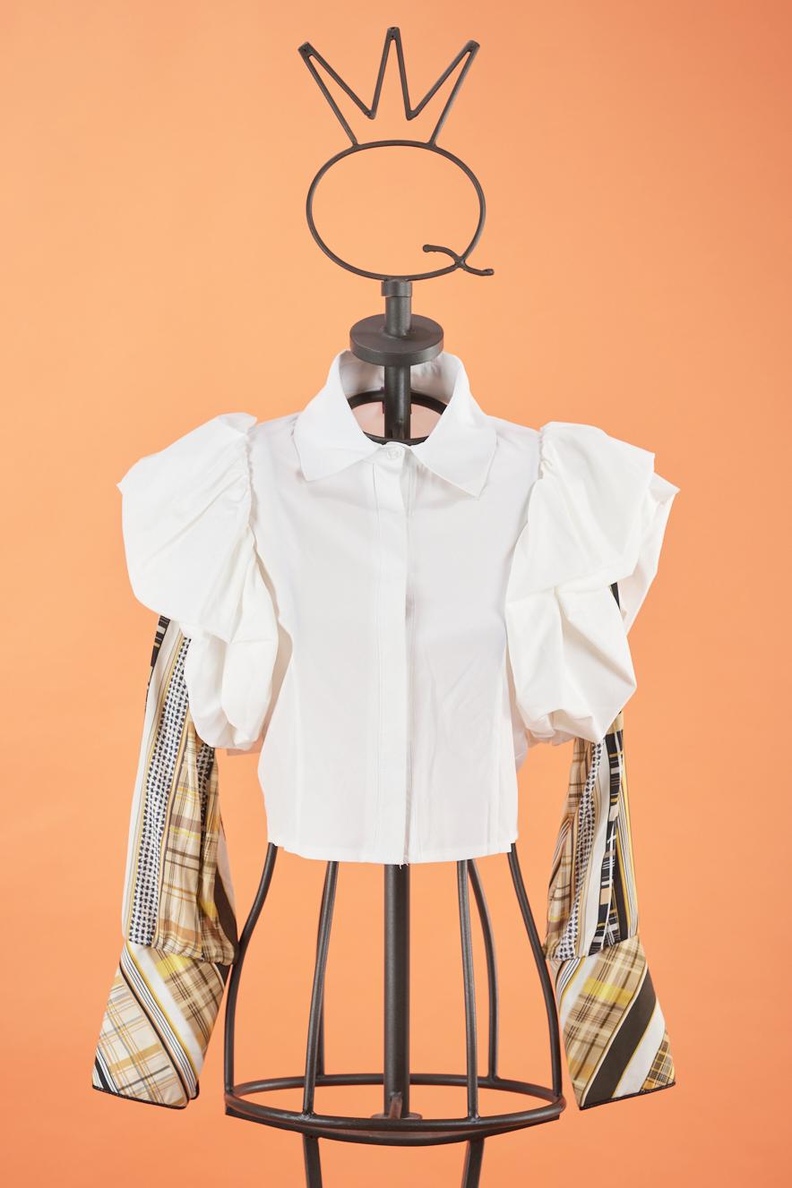 Save The Queen Camicia corta bianca