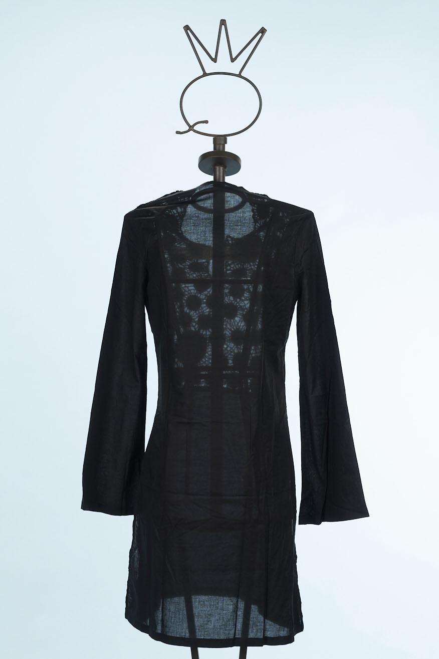 Save The Queen Camicia Lunga In Cotone