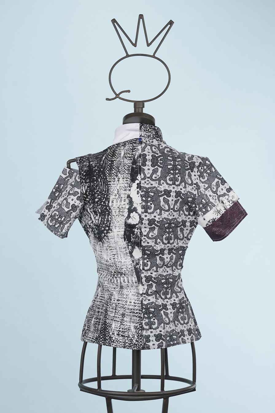 Save The Queen Camicia Stampata In Cotone