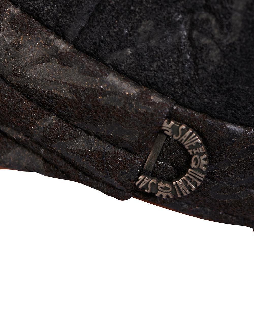 Save The Queen Cappello In Lana Nera