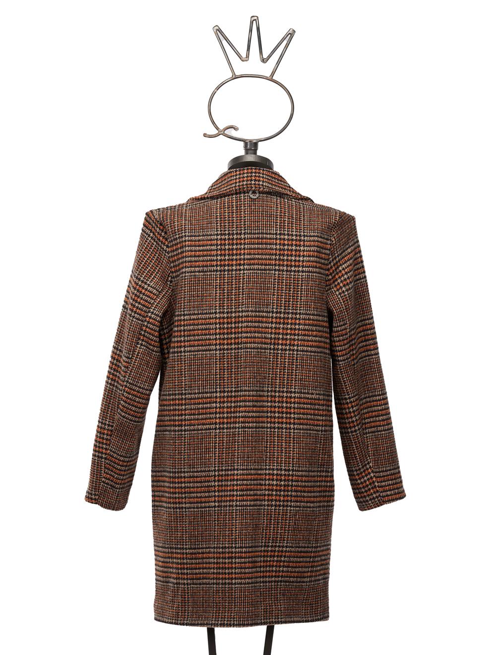 Save The Queen Cappotto Corto Con Applicazioni