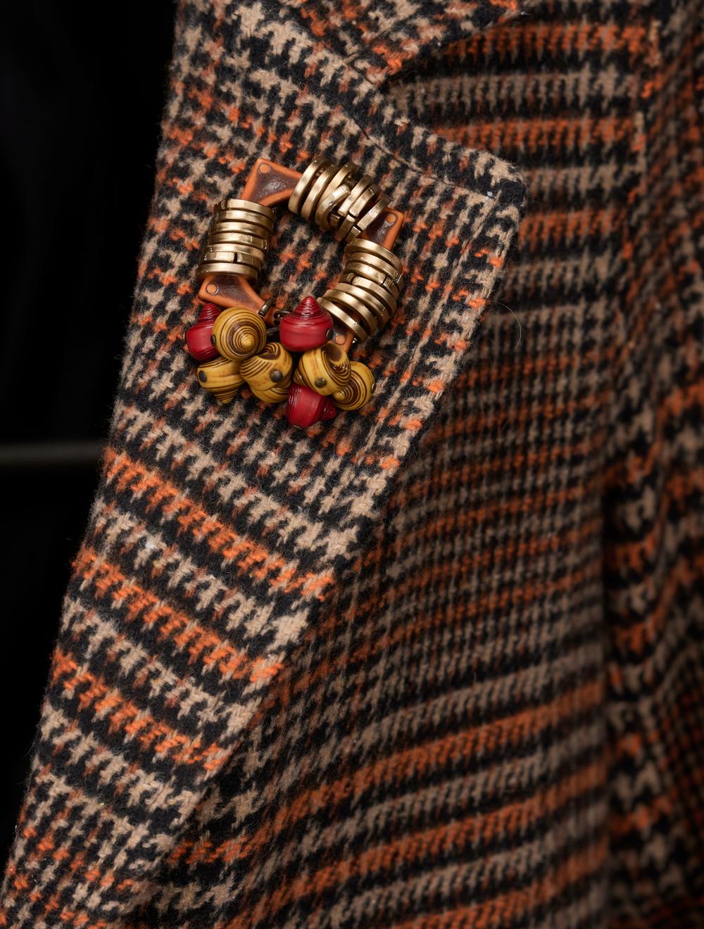 Save The Queen Cappotto Corto Con Applicazioni