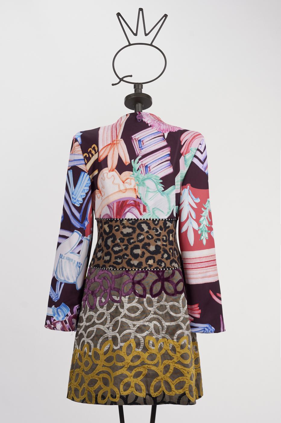 Save The Queen Cappotto Patchwork