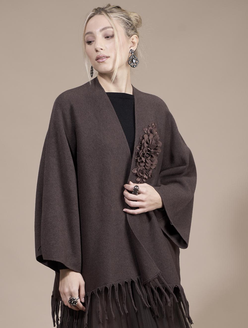 Save The Queen Cardigan Tricot Marrone