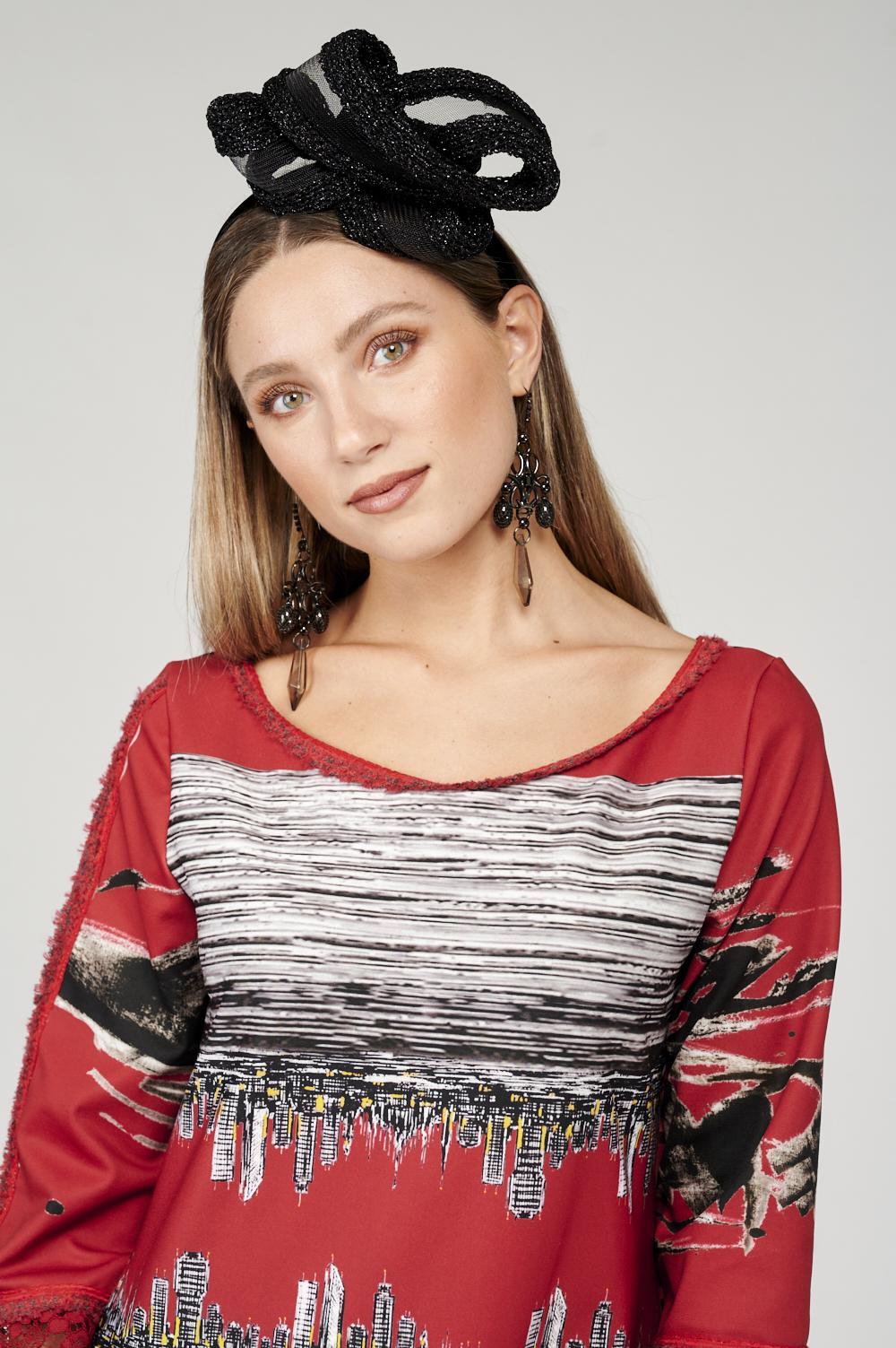 Save The Queen Cerchietto In Velluto Nero