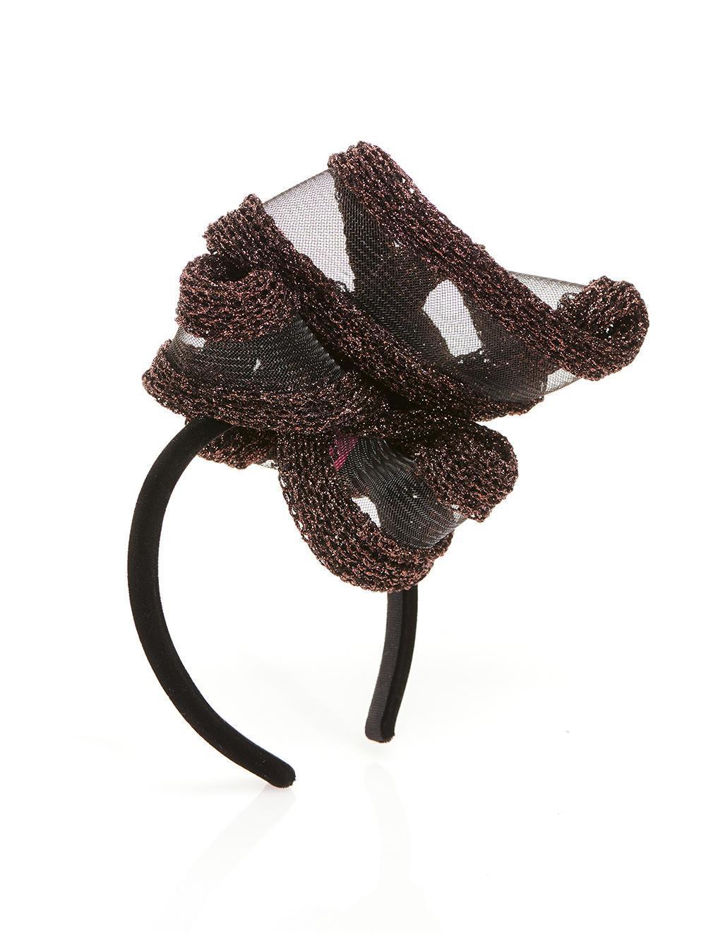 Save The Queen Cerchietto In Velluto Nero