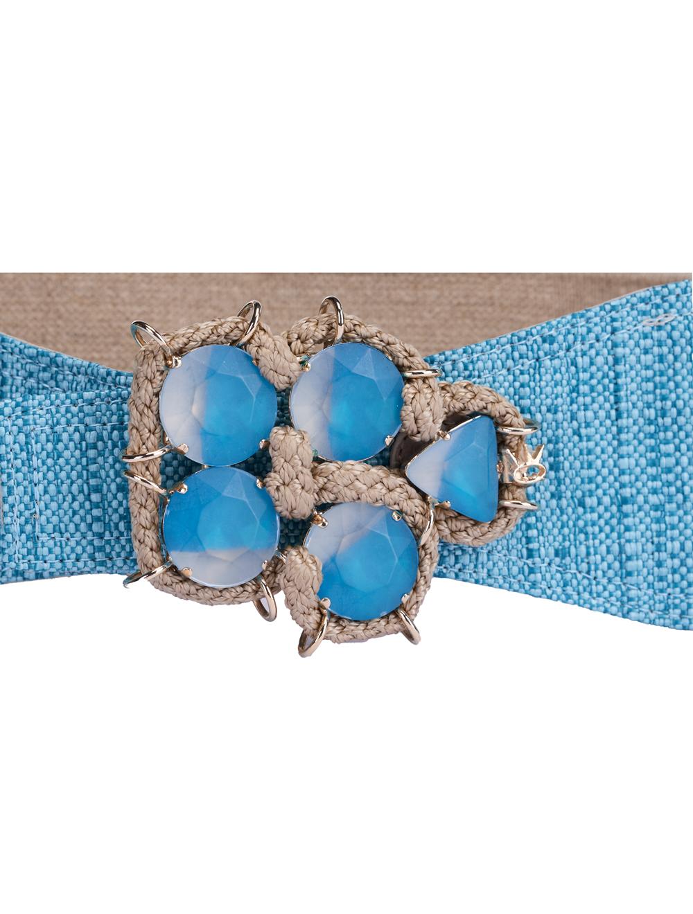 Save The Queen Cintura In Raffia