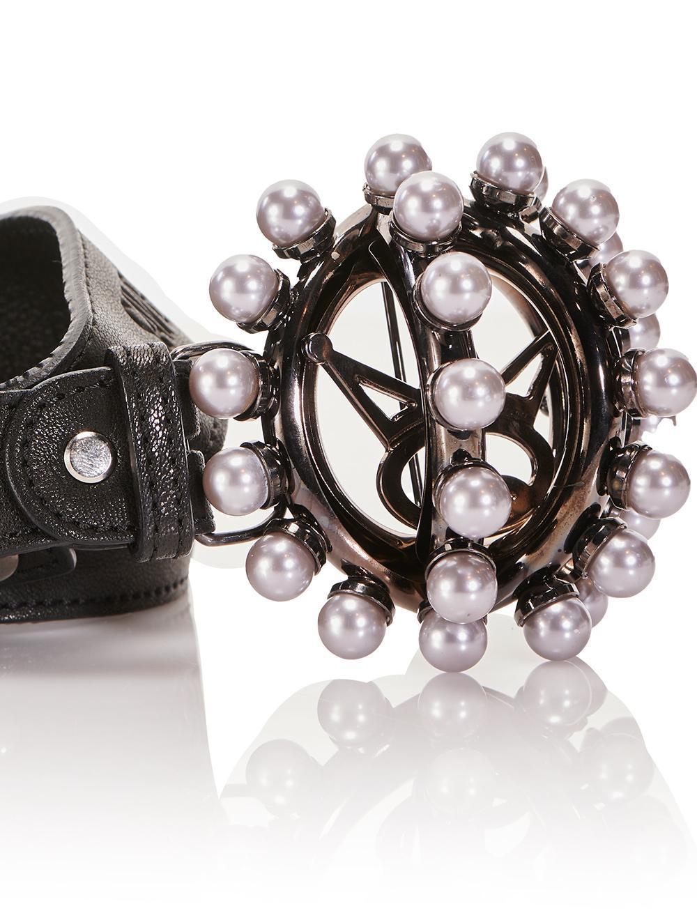 Save The Queen Cintura In Vera Pelle