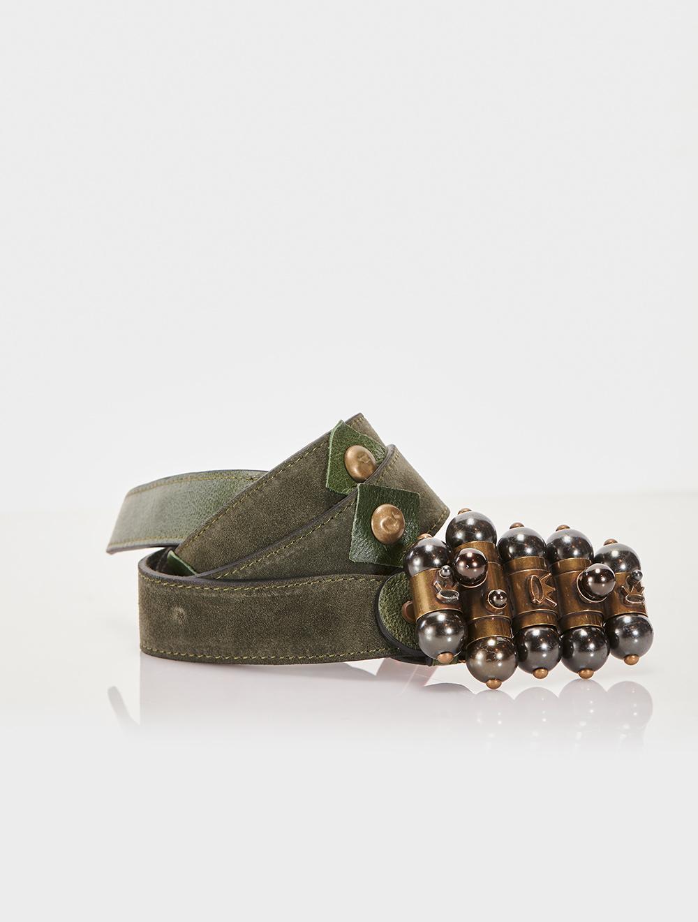 Save The Queen Cintura in vera pelle