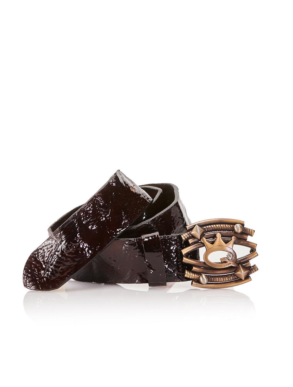 Save The Queen Cintura in vera pelle