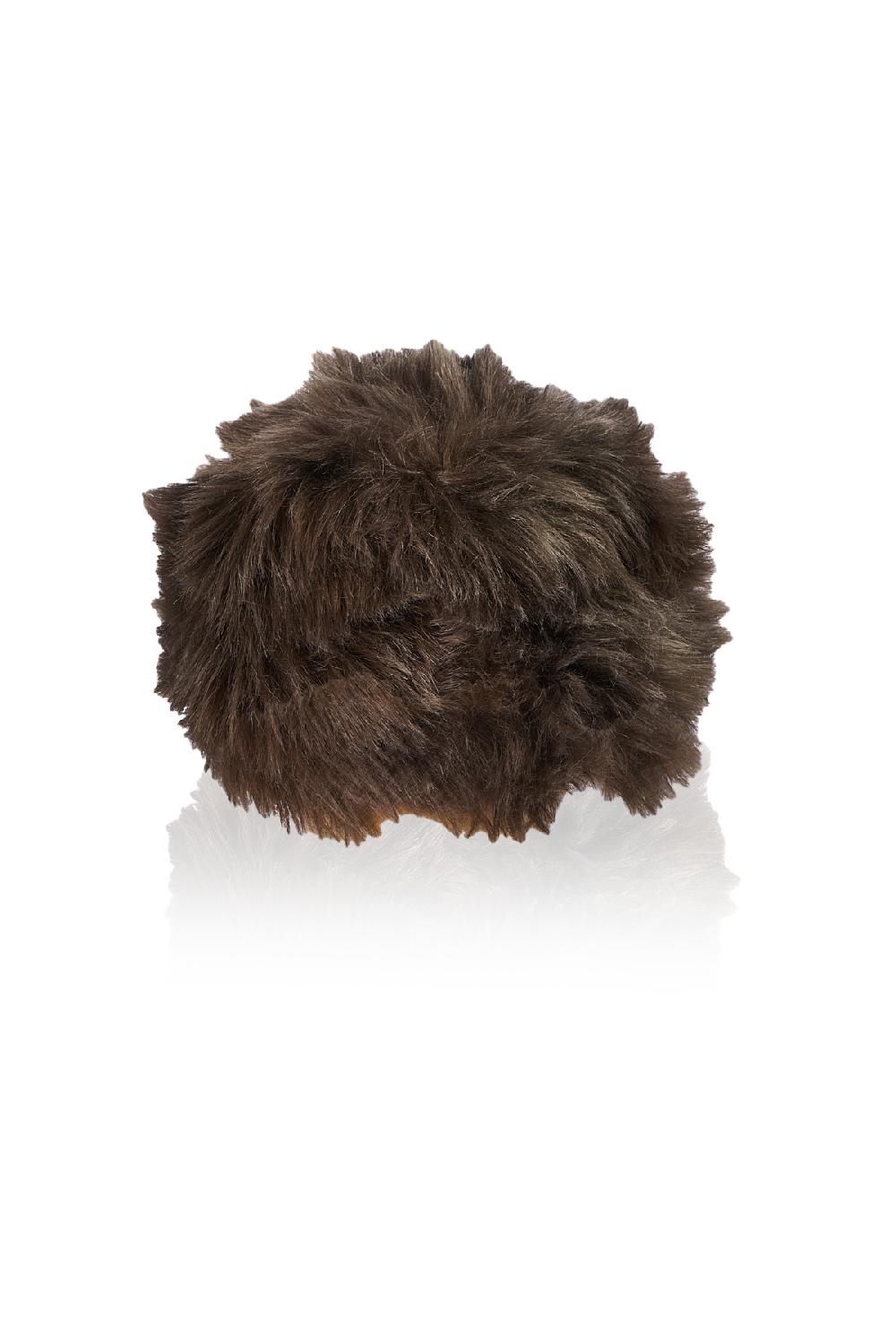 Save The Queen Colbacco in eco pelliccia sfumata