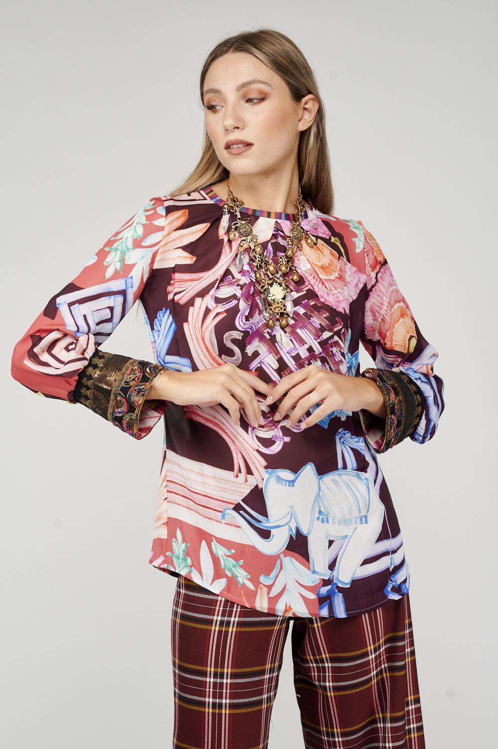 Save The Queen Colier In Metallo Dorato