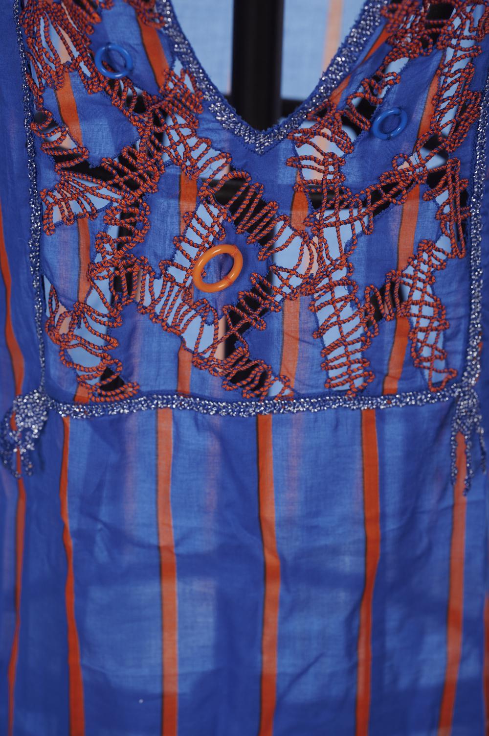 Save The Queen Copricostume Lungo In Cotone