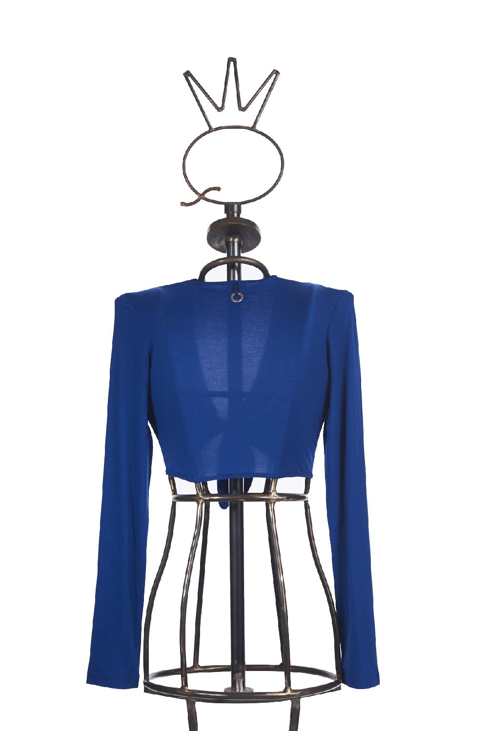 Save The Queen Coprispalle Bluette In Jersey