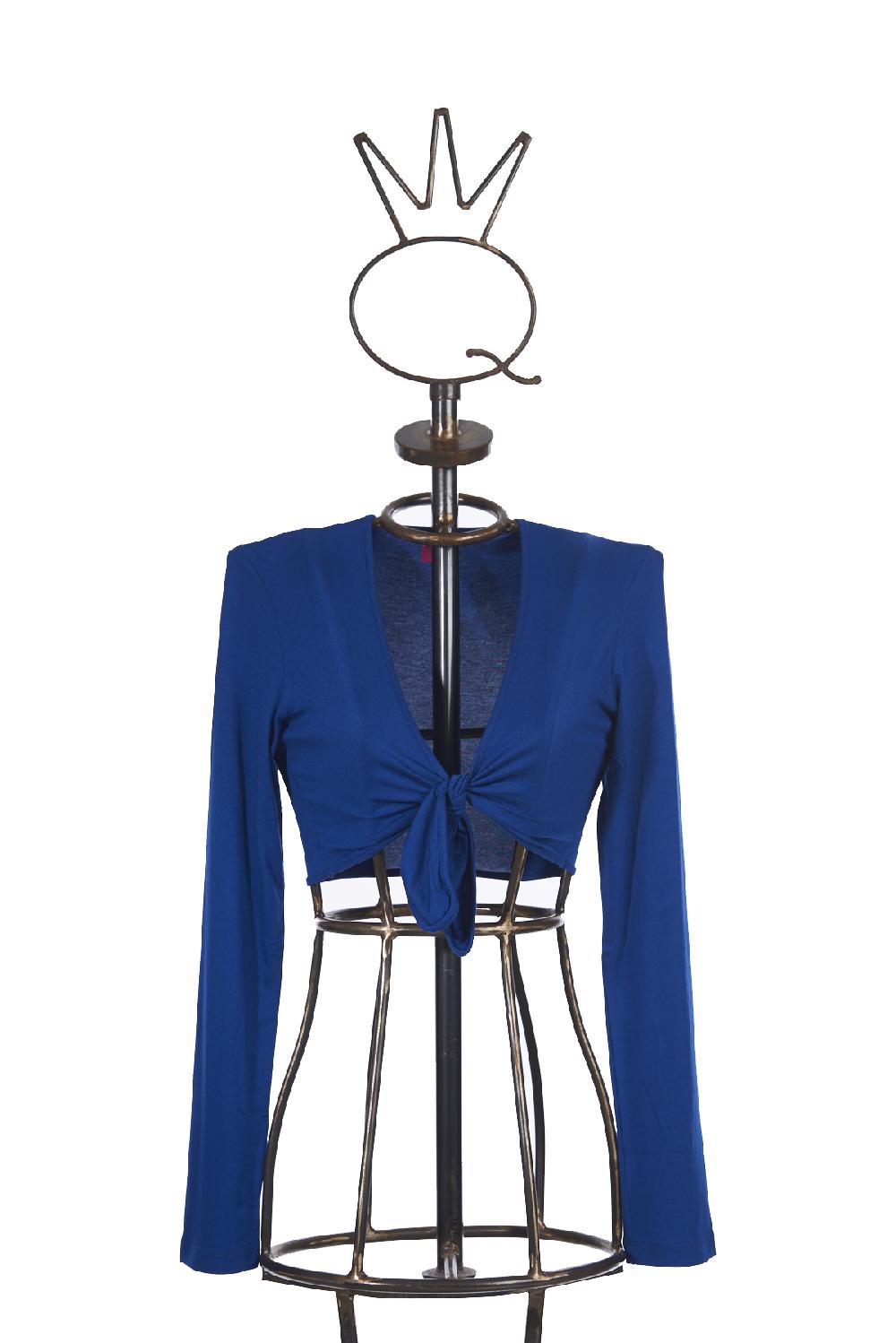 Save The Queen Coprispalle bluette in jersey