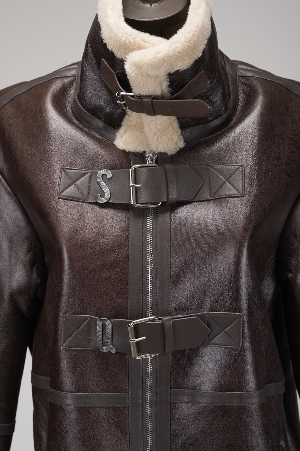 Save The Queen Eco-Shearling Lungo