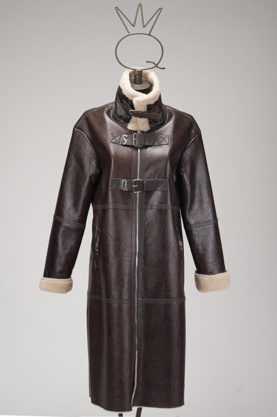 Save The Queen Eco-Shearling lungo