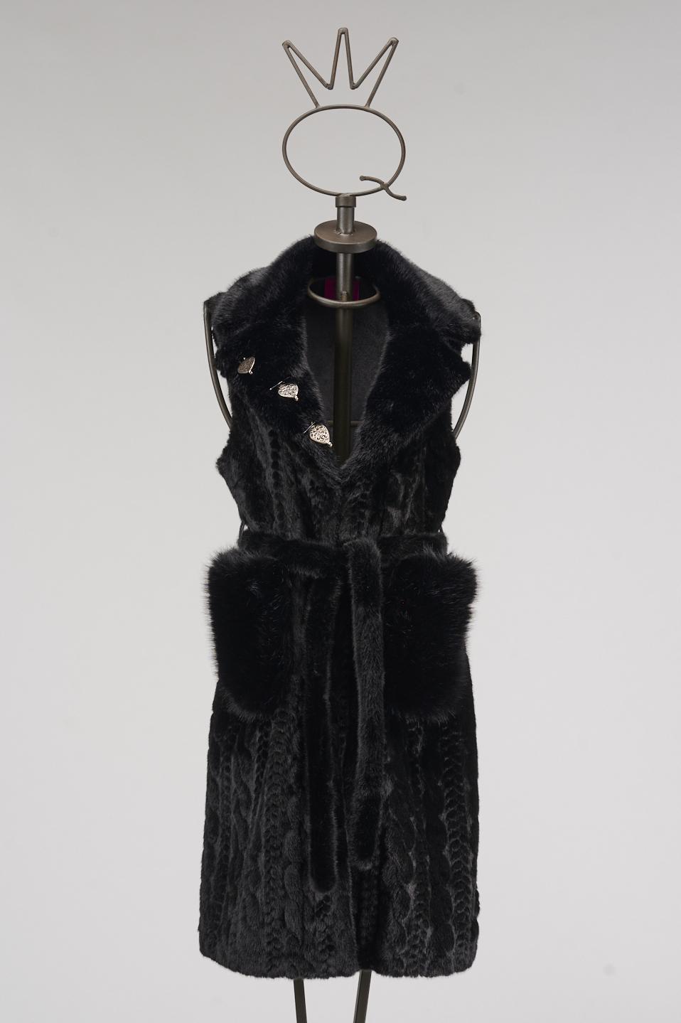 Save The Queen Ecopelliccia Senza Maniche