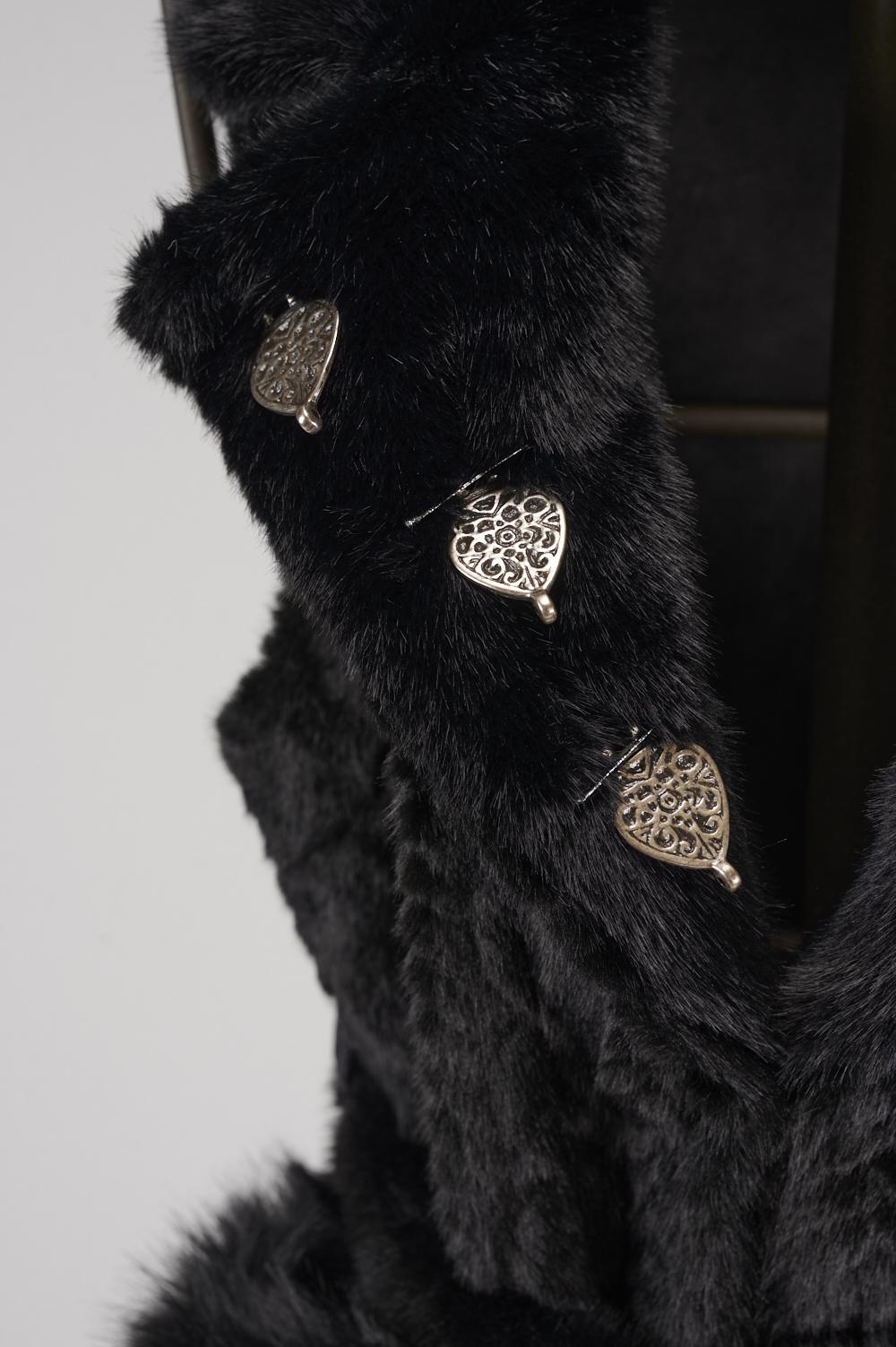 Save The Queen Ecopelliccia Senza Maniche