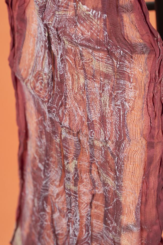 Save The Queen Foulard In Lino E Seta