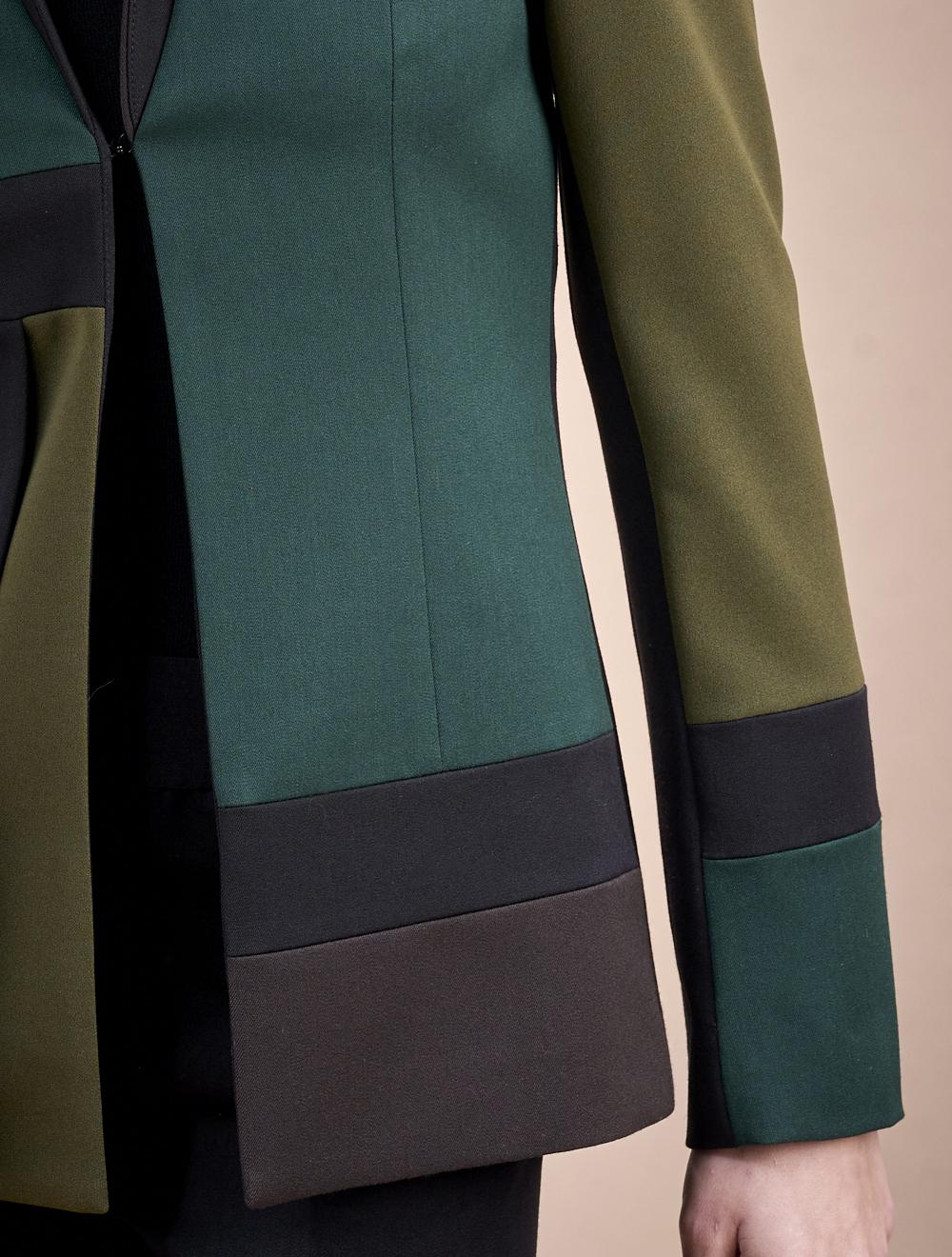 Save The Queen Giacca Marrone E Verde