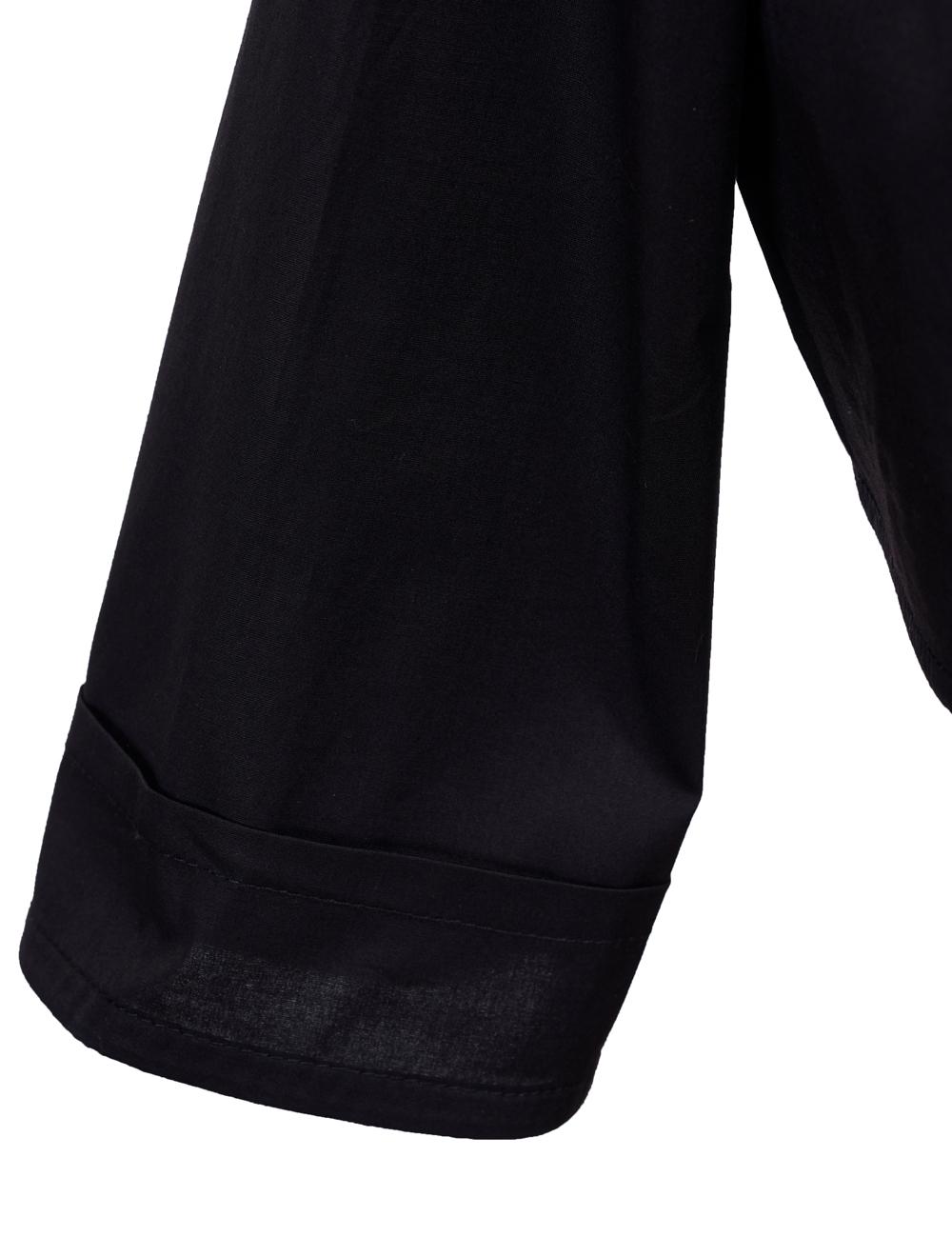 Save The Queen Giacchino Nero Di Cotone