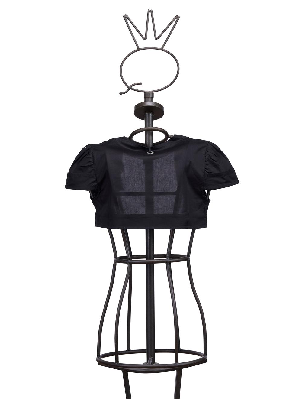 Save The Queen Giacchino Nero Di Cotone