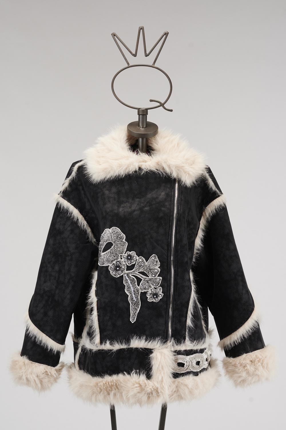 Save The Queen Giaccone In Ecopelliccia