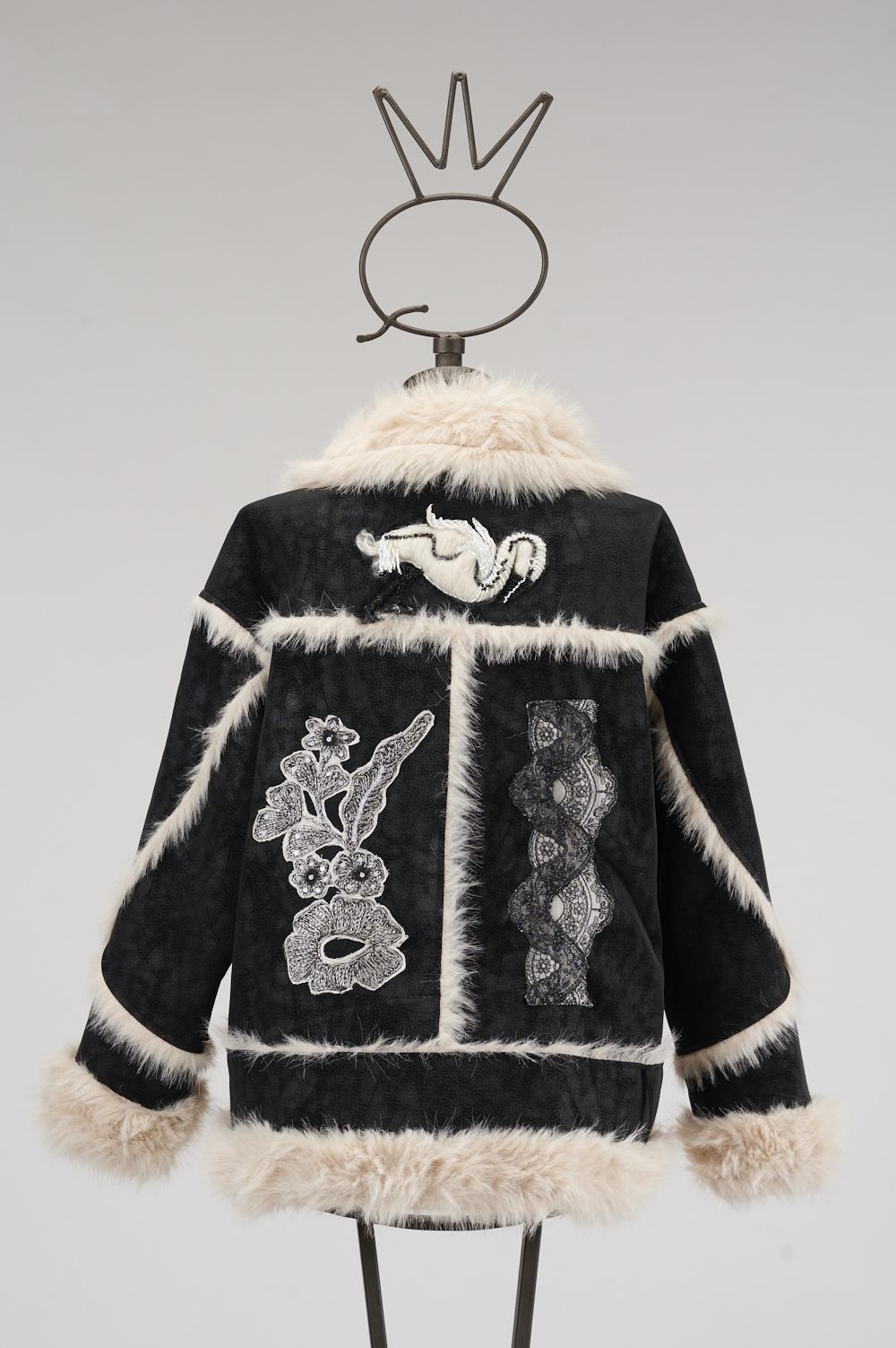 Save The Queen Giaccone In Ecopelliccia