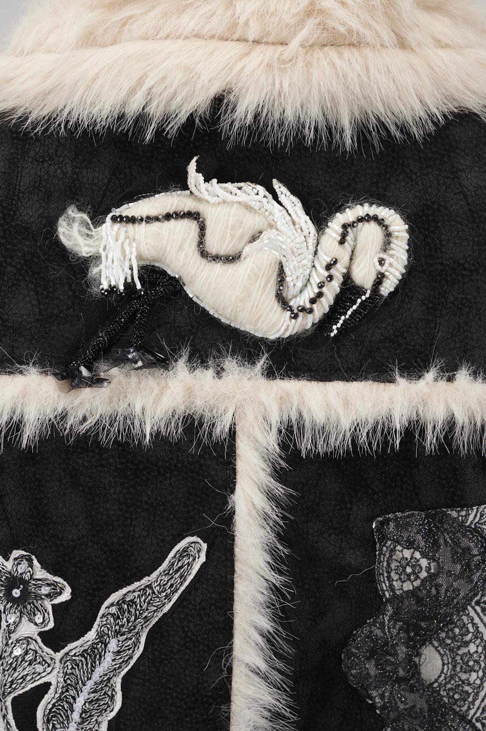 Save The Queen Giaccone In Ecopelliccia