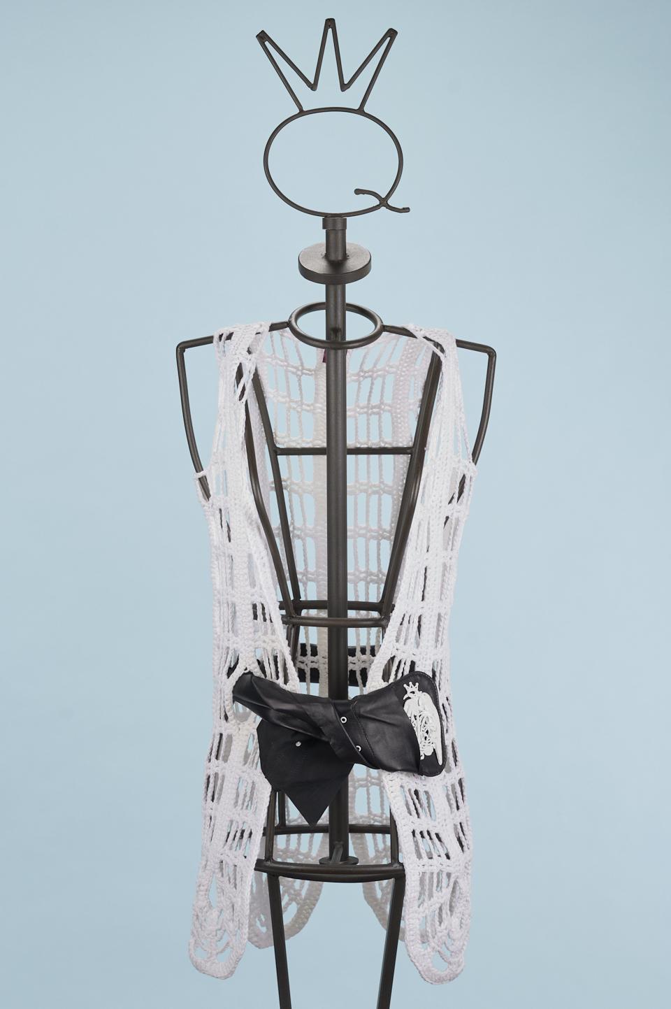 Save The Queen Gilet bianco